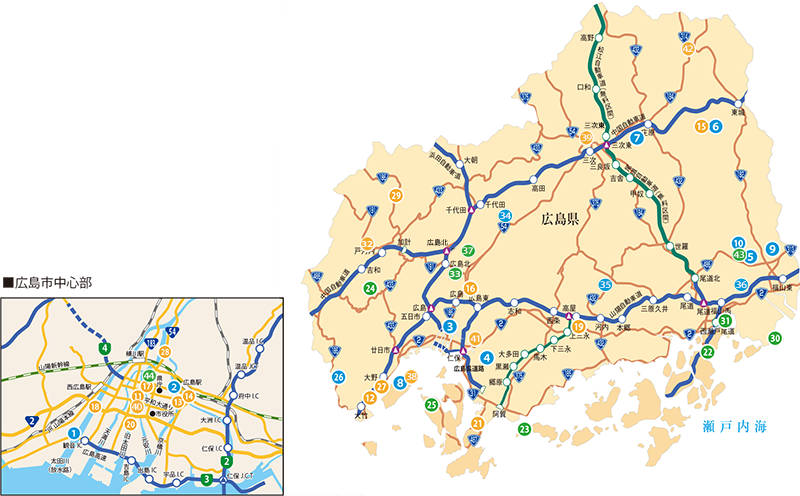 広島県地図